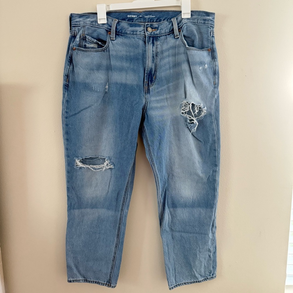 Old Navy Women’s Light Blue Relaxed Jeans